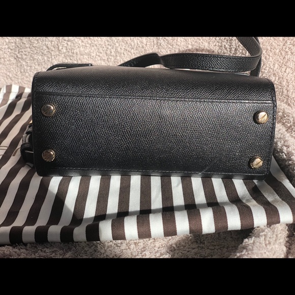 Black Henri Bendel Mini Uptown Satchel - Picture 3 of 4